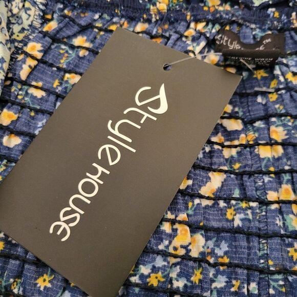 Style House Mini Tiered Floral Dress (Size S) - Picture 8 of 9